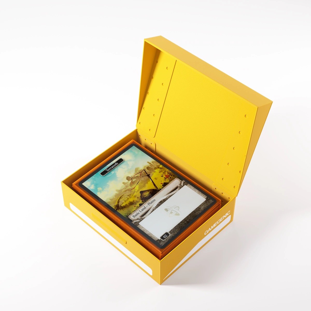 Token Holder Caja Para Cartas Y Fichas - Amarillo