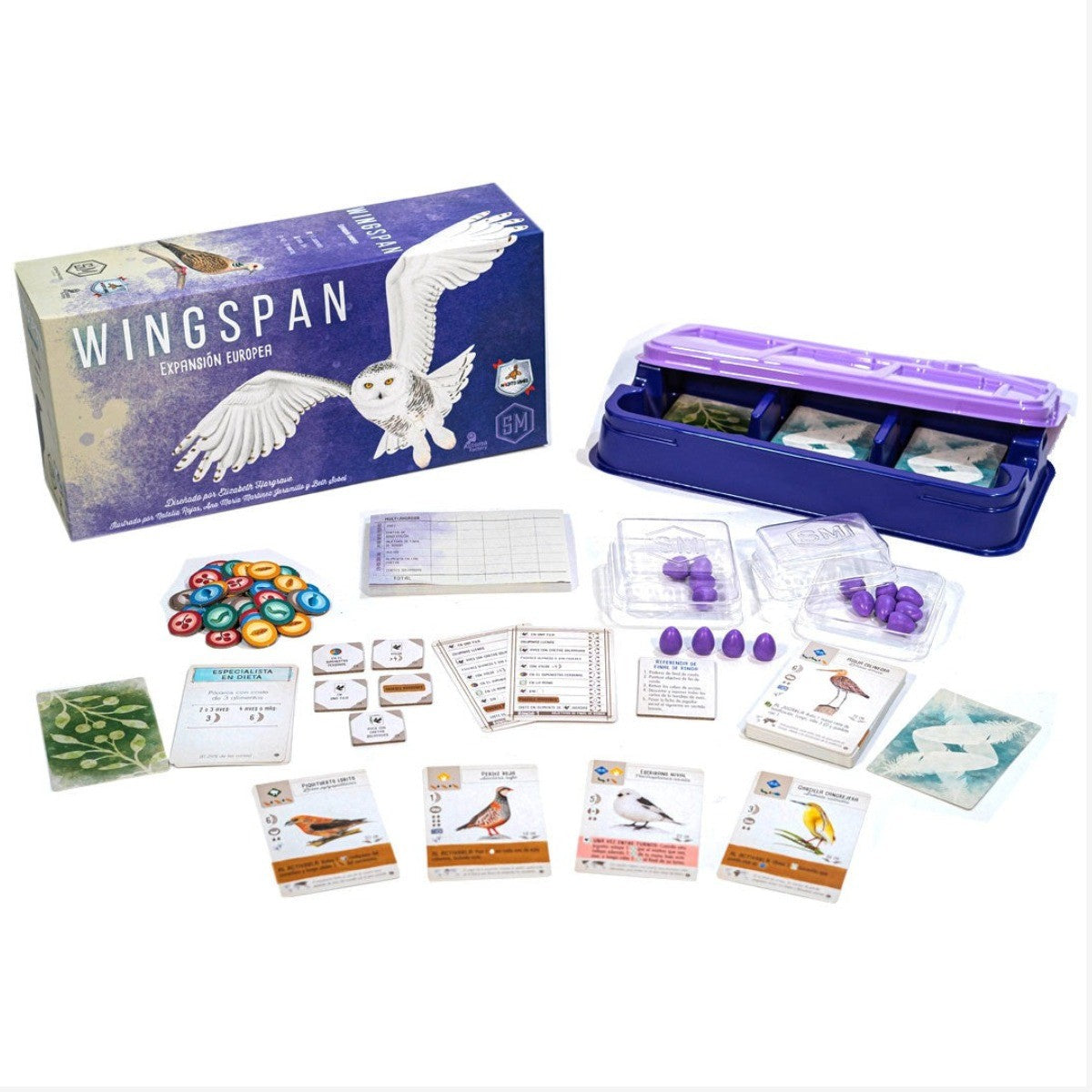 Wingspan Expansión Europea - Ing