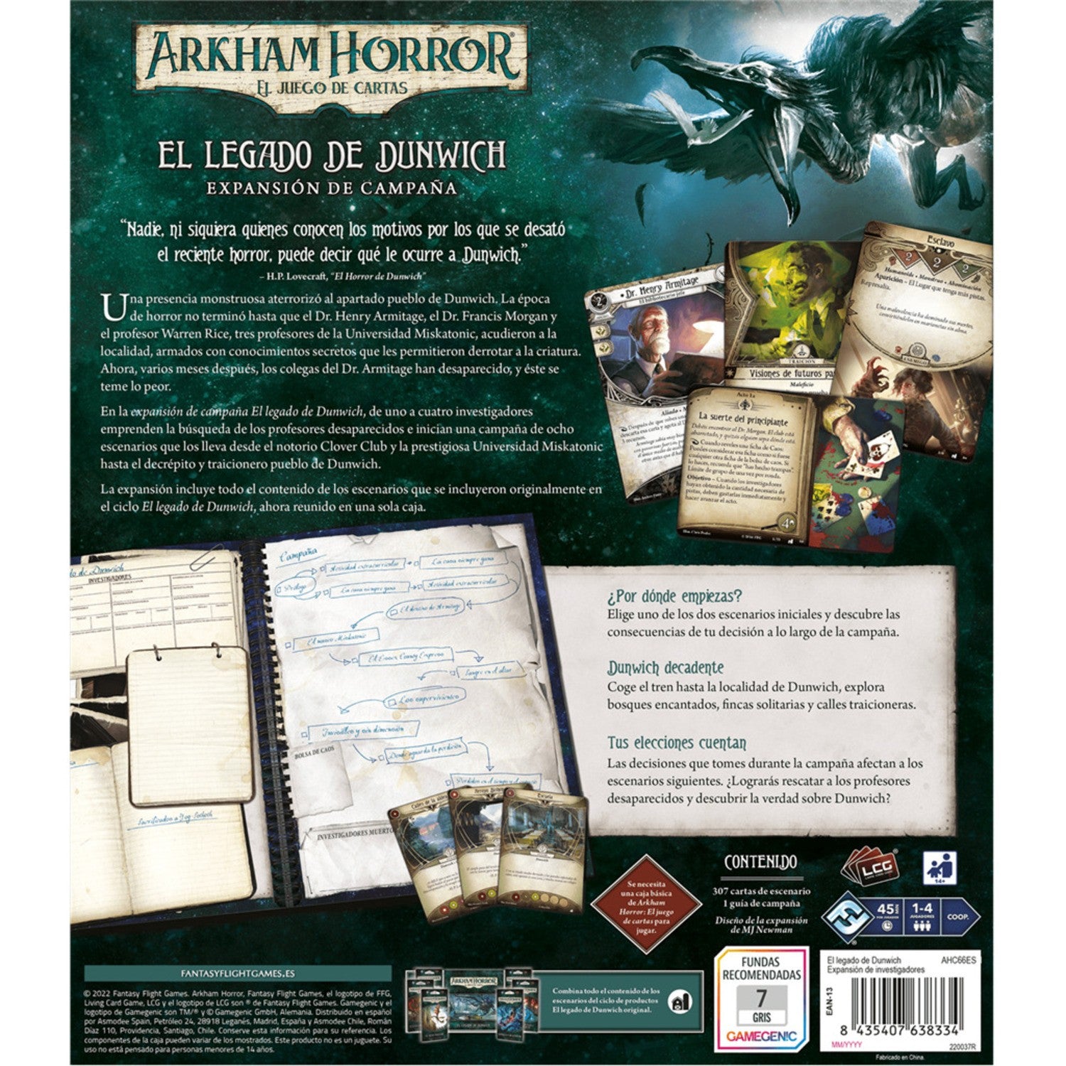 Arkham Horror: El Legado De Dunwich - Expansión