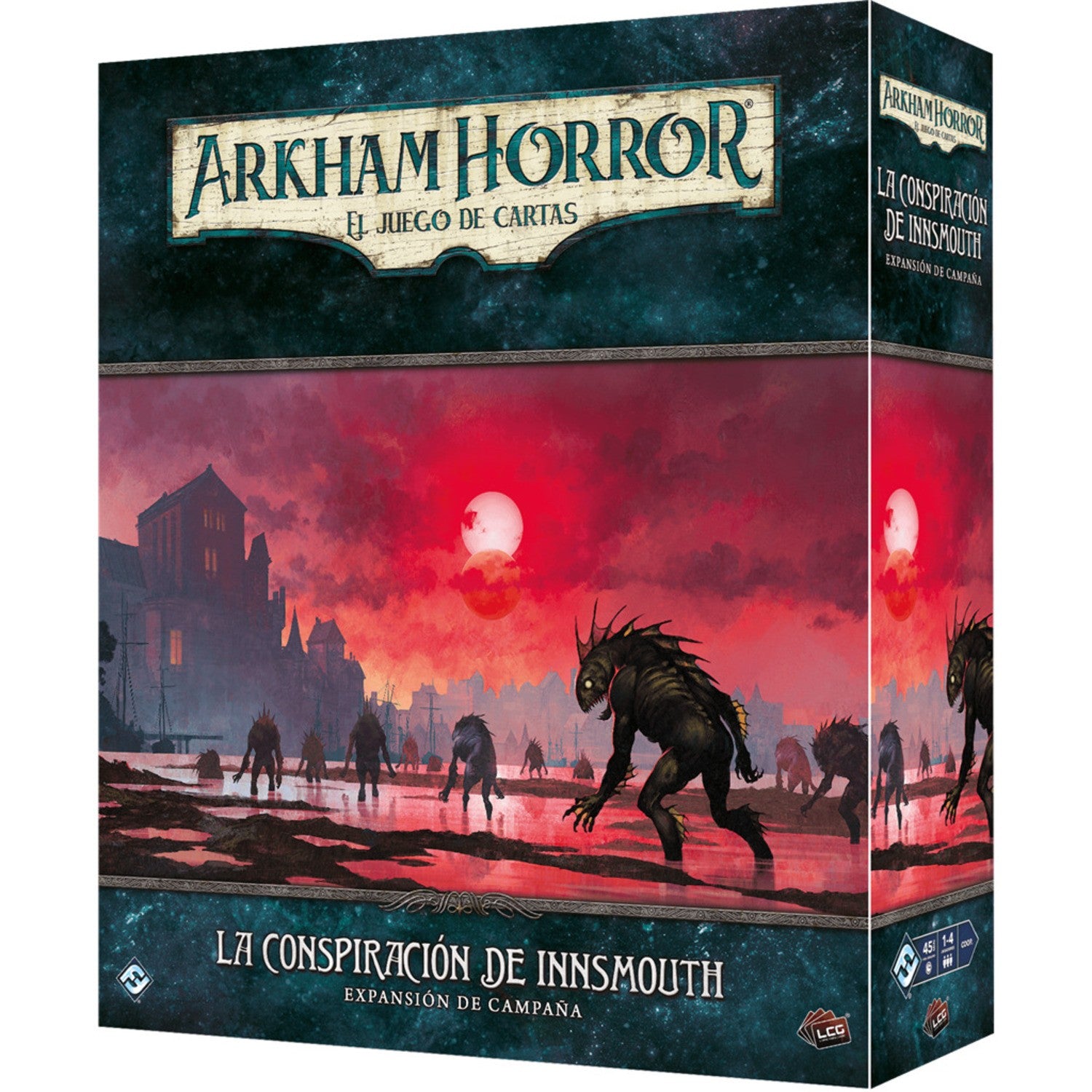 Arkham Horror Lcg La Conspiracion De Innsmouth Expansion Campaña