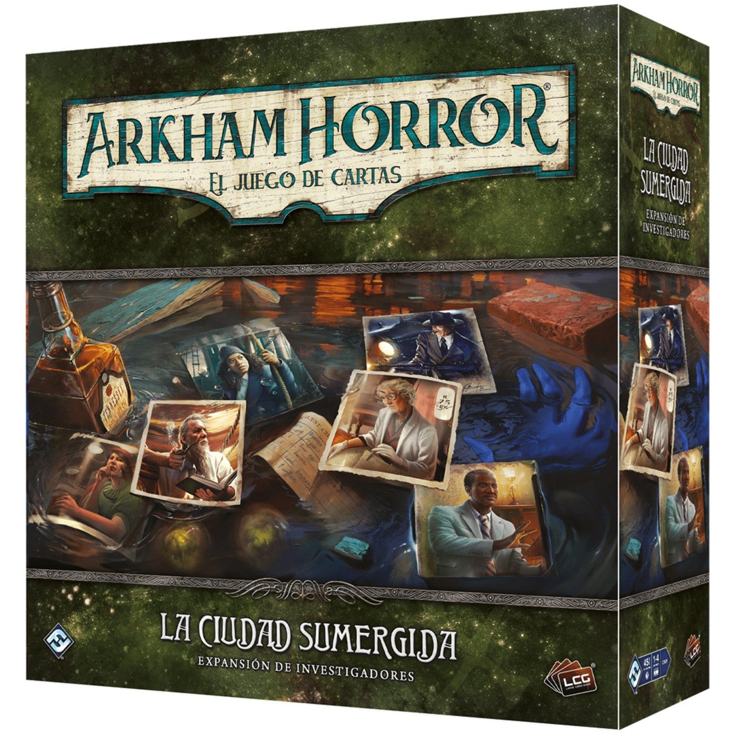 Arkham Horror: La Ciudad Sumergida - Expansión Investigadores