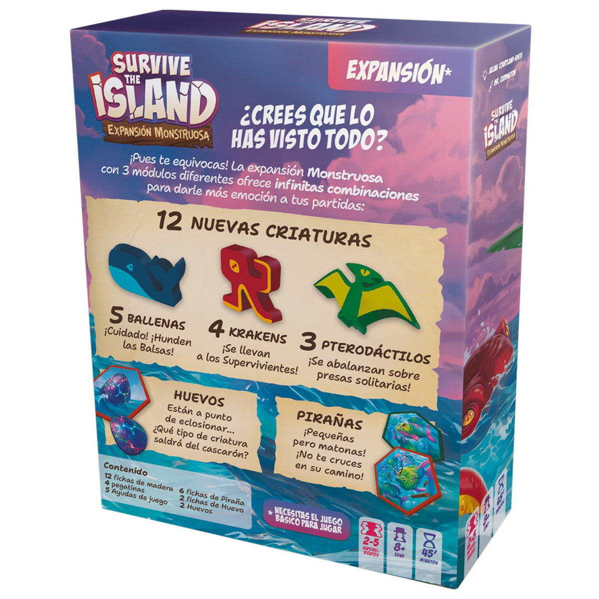 Survive The Island: Expansión Monstruosa