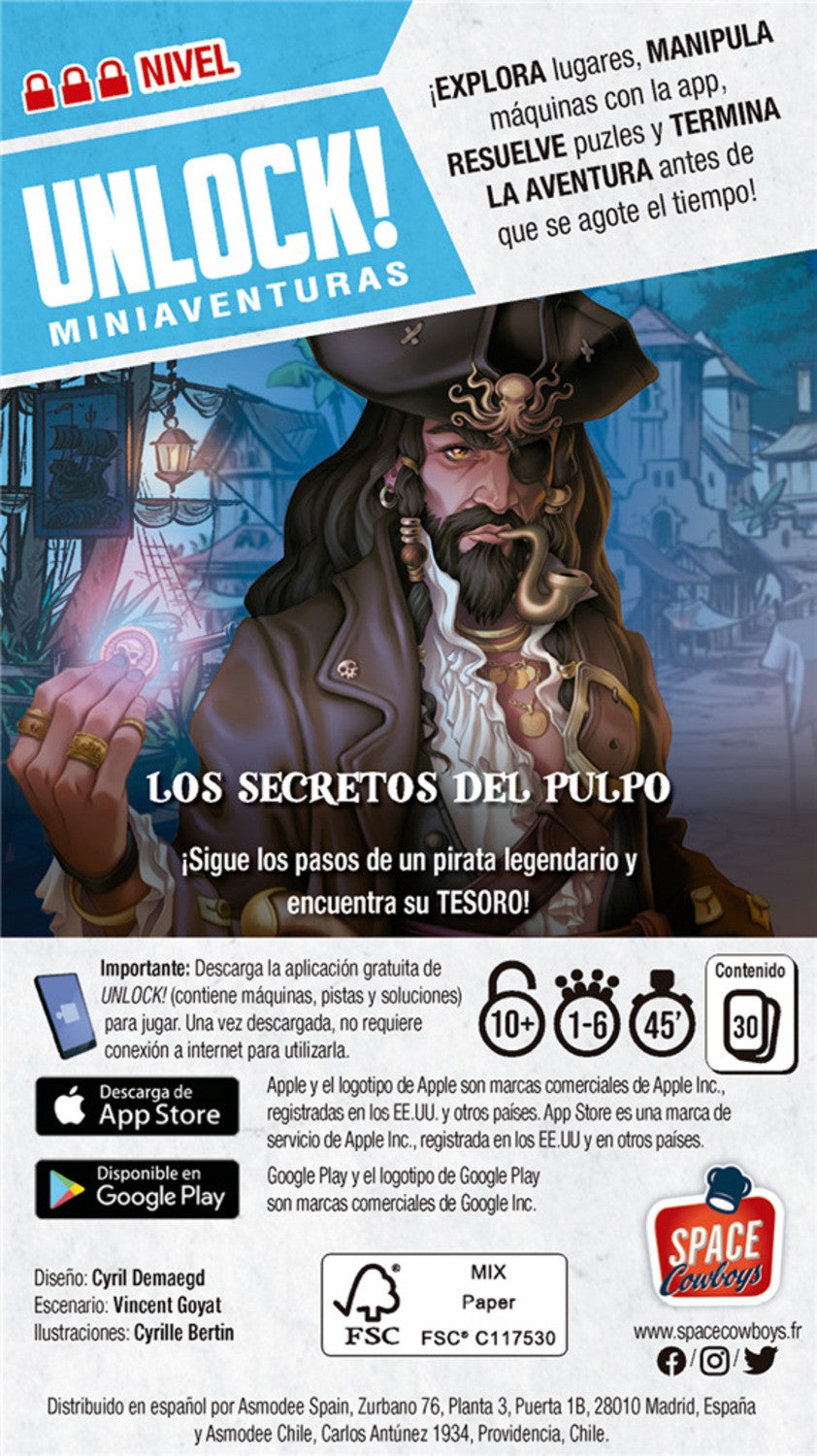 Unlock! Miniaventuras Los Secretos Del Pulpo