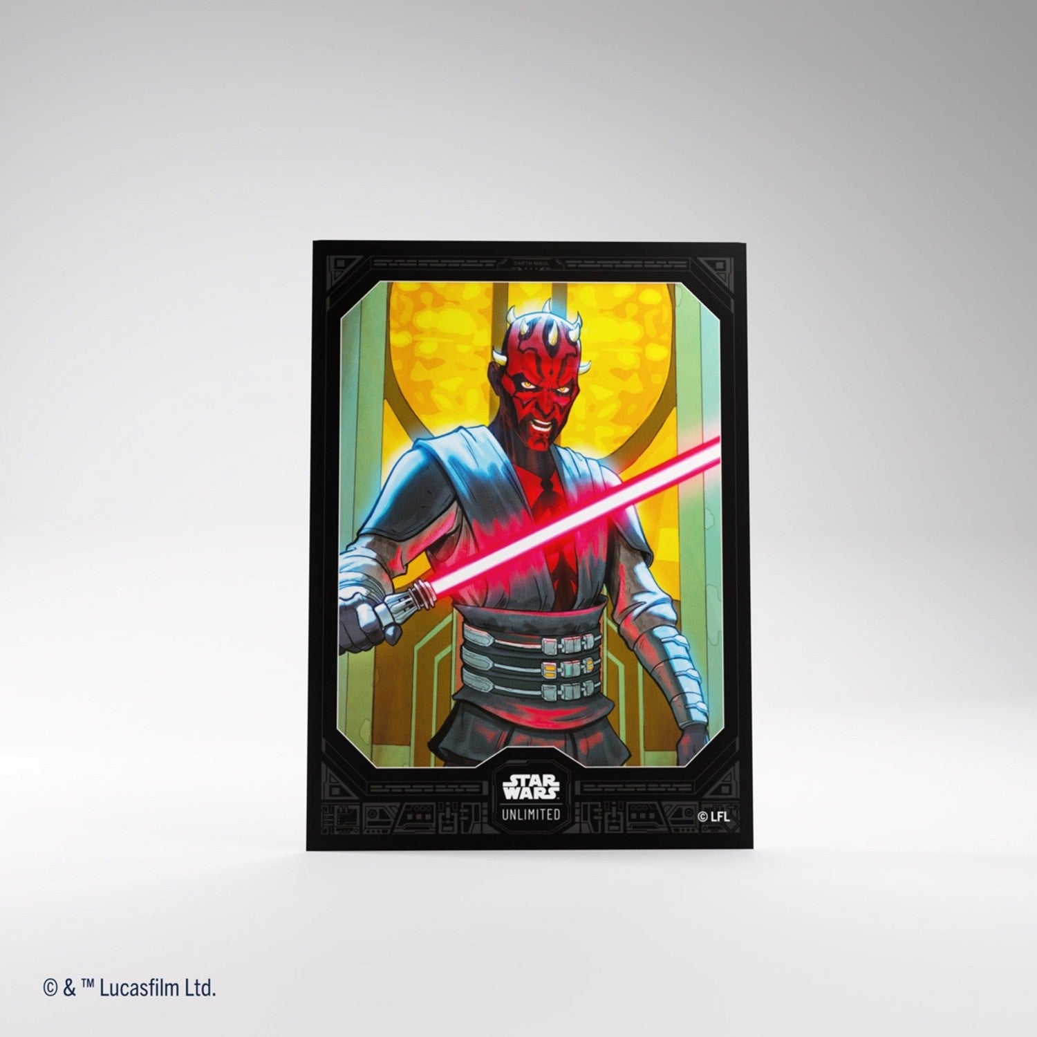 Fundas protectoras StarWars Unlimited Sleeves 66x92 x60 Darth Maul