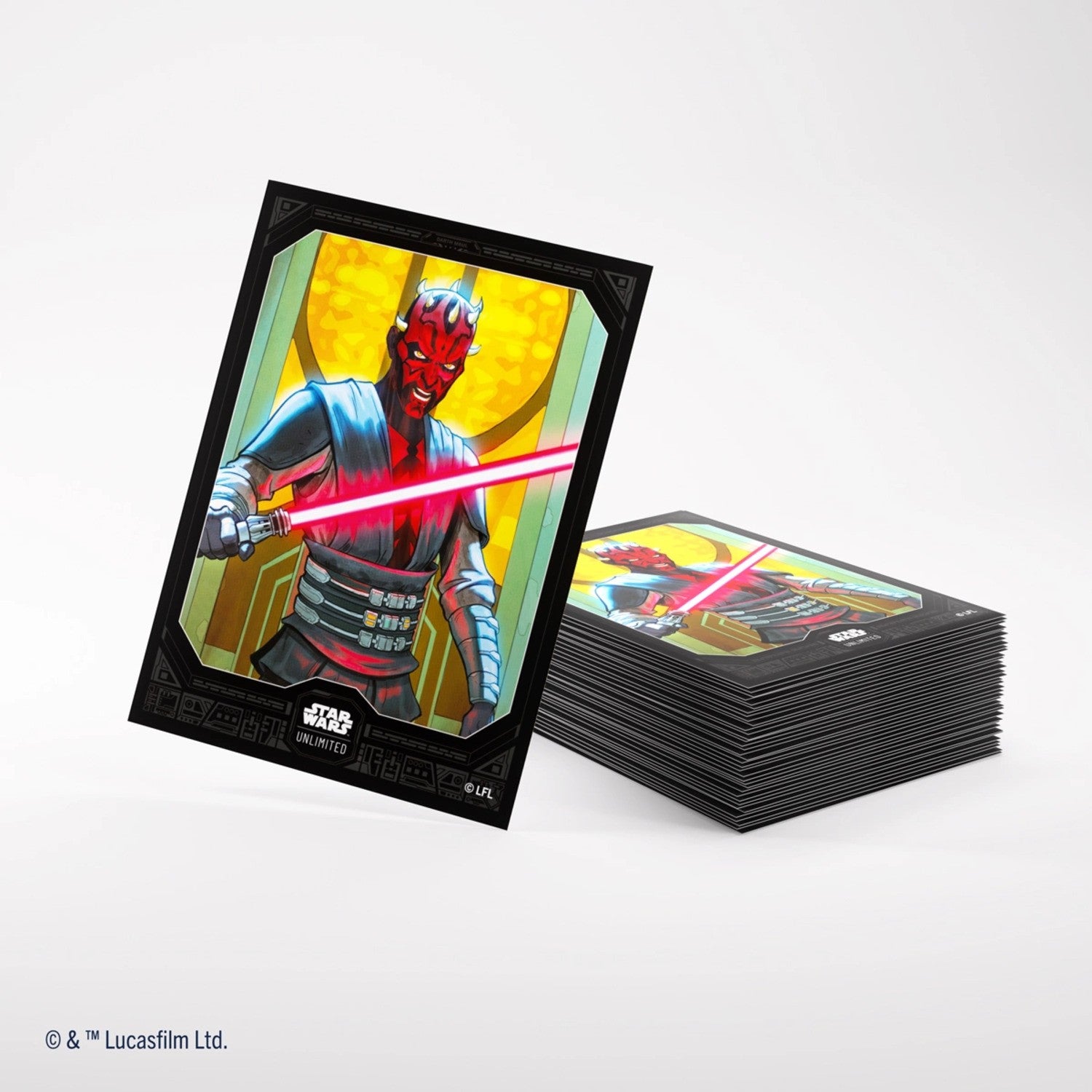 Fundas protectoras StarWars Unlimited Sleeves 66x92 x60 Darth Maul