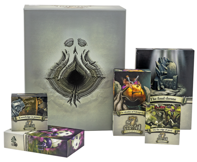 The 7th Citadel: Explore. Build. You Are The Hero! + 5 Expansiones y 1 Accesorio (Abierto)