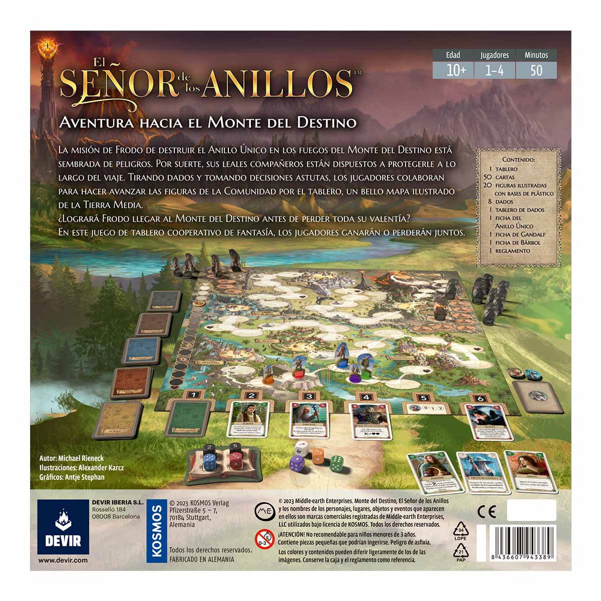 El Señor de los Anillos: Aventura Hacia El Monte Del Destino