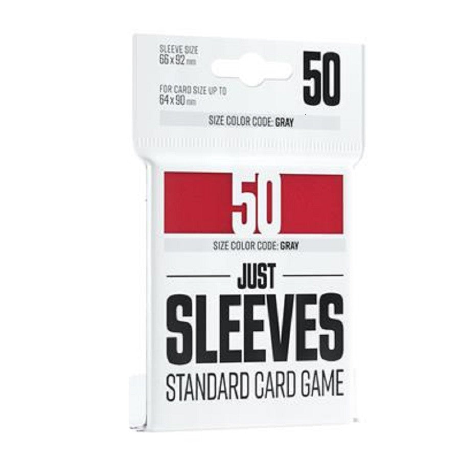 Fundas 66x92 mm - Just Sleeves Standard x 50 - Rojo