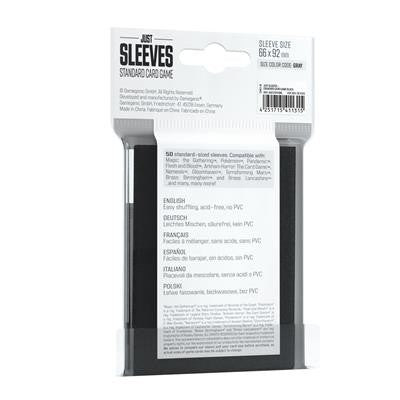 Fundas 66x92 mm - Just Sleeves Standard x 50 - Negro