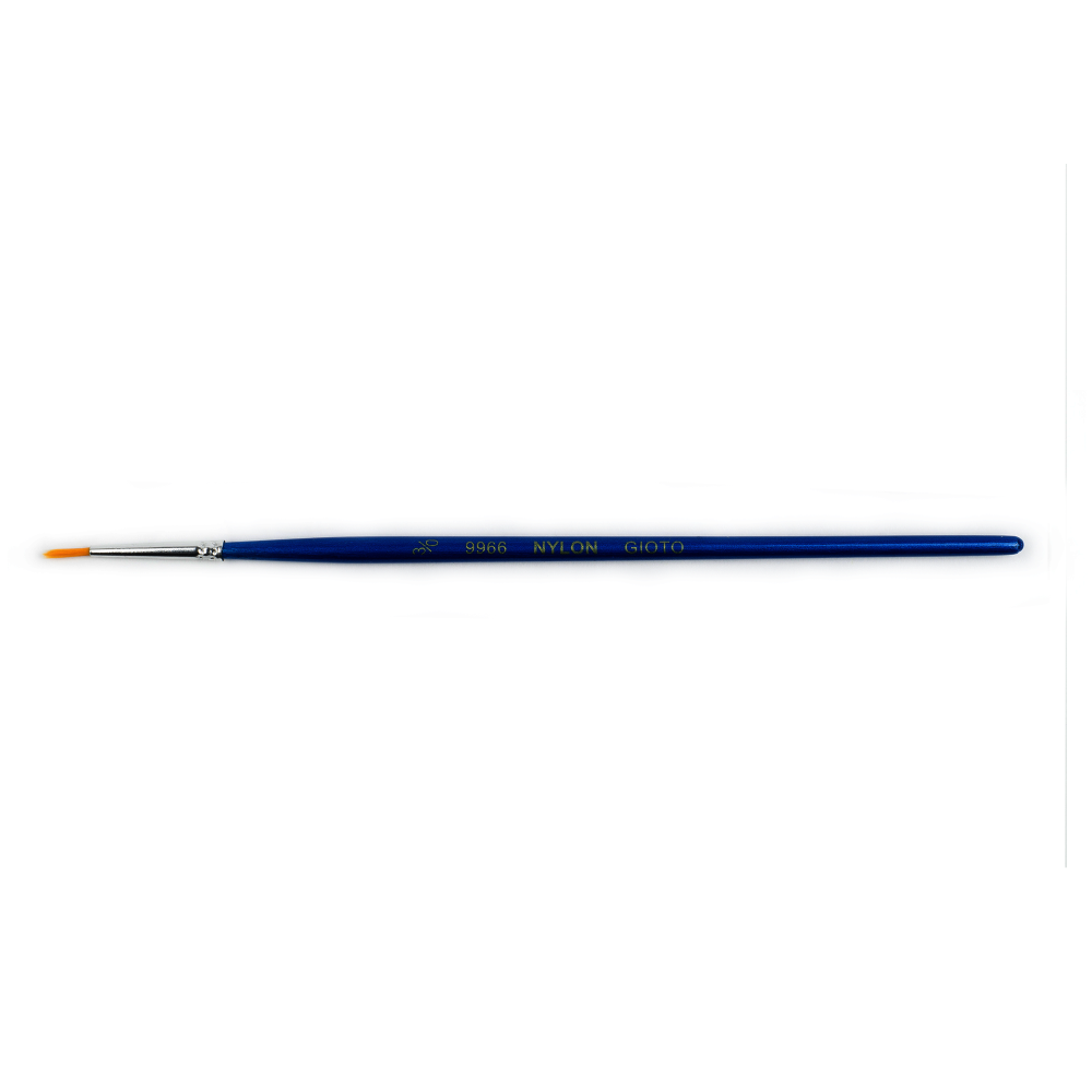 Pincel Tamaño 000 De Nylon Redondo