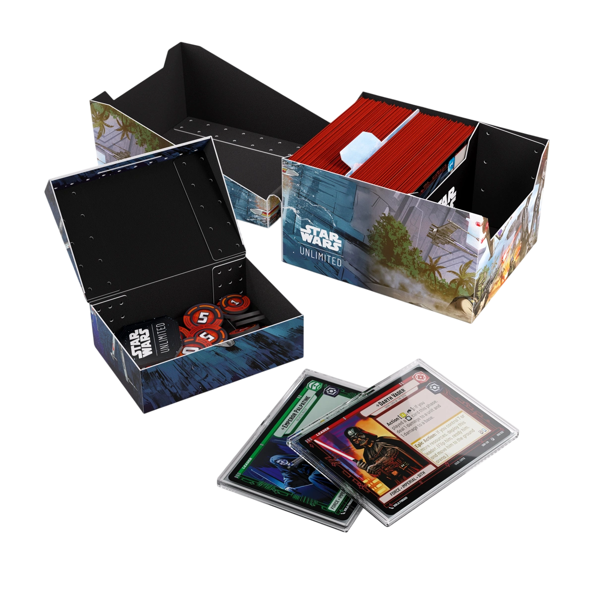 StarWars™ Unlimited: Deck Box Twin Suns - Battle Of Scarif