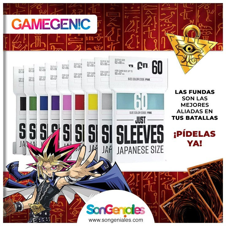 Fundas 62x89 mm - Japanese Size x60 Transpararente- Just Sleeves