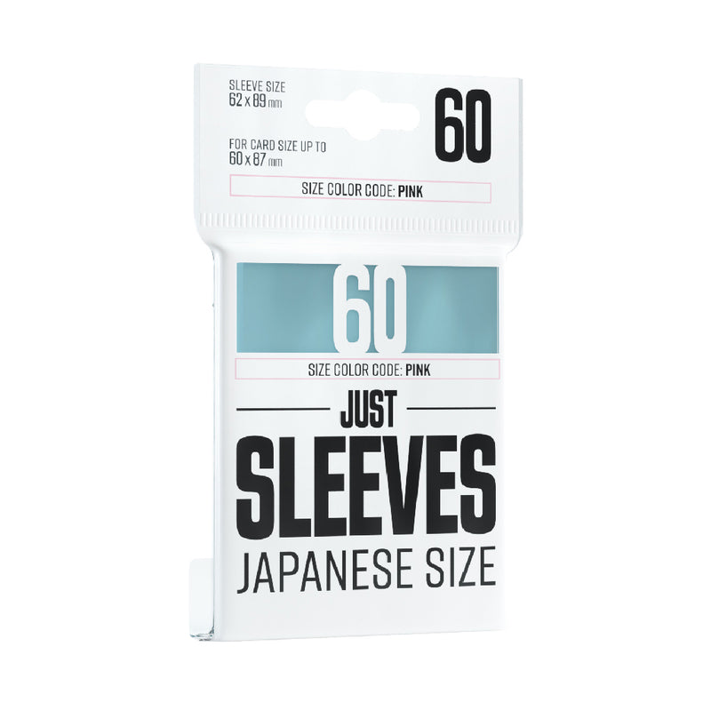 Fundas 62x89 mm - Japanese Size x60 Transpararente- Just Sleeves