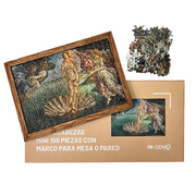 Rompecabezas Mini Con Marco - El Nacimiento De Venus - 150 Piezas