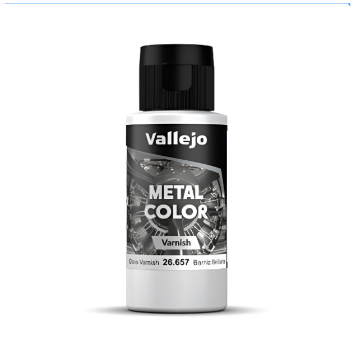 Auxiliar Metal Color - Barniz Brillante 60ml 26657 Vallejo