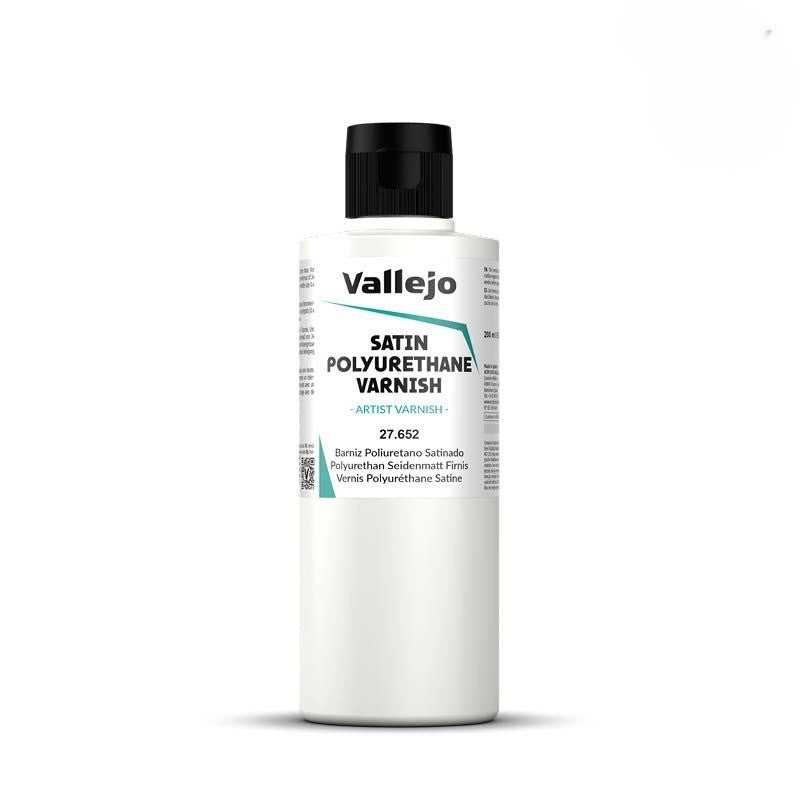 Barniz Poliuretano Satinado 200ml - Vallejo