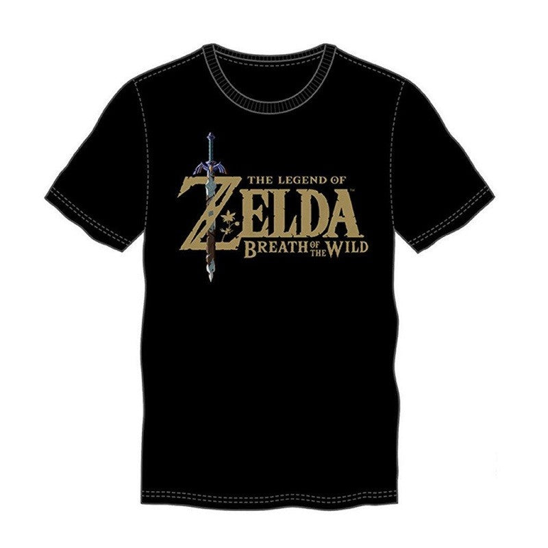 Zelda Black Soft Hand Tee