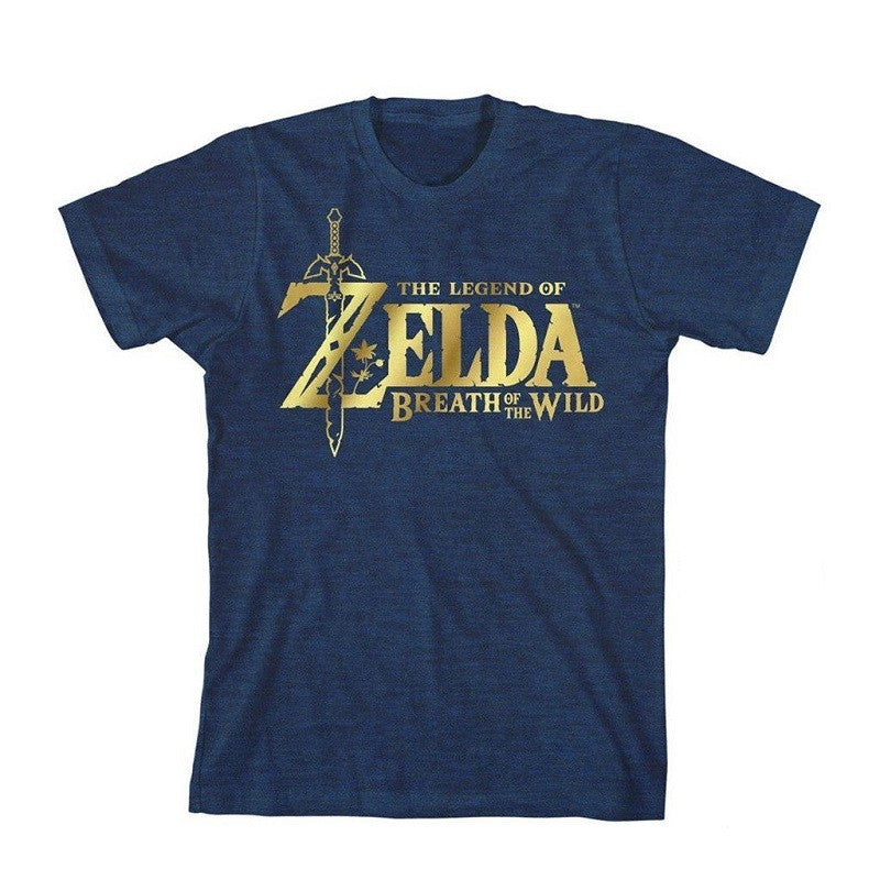 T - Shirt Zelda Youth Male Navy Blue