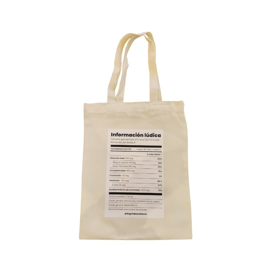 Tote Bag - Información Lúdica