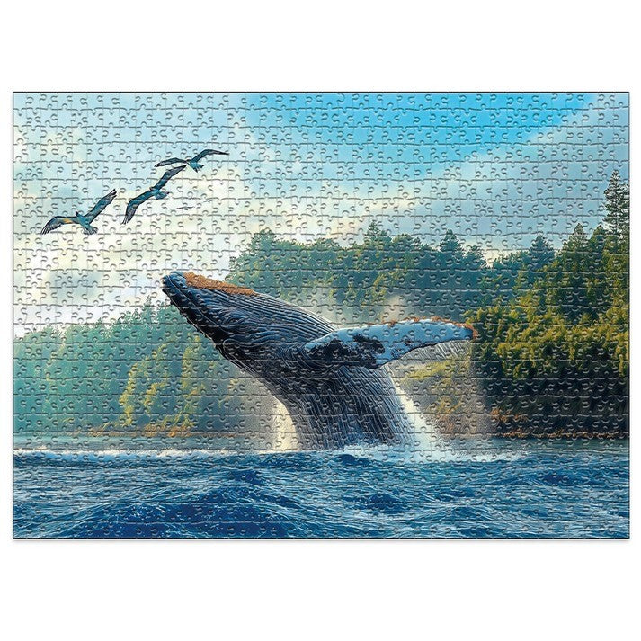Rompecabezas Ballena, Gorgona - 1000 Piezas