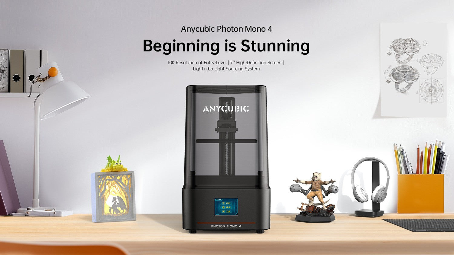Impresora Resina Anycubic Photon Mono 4