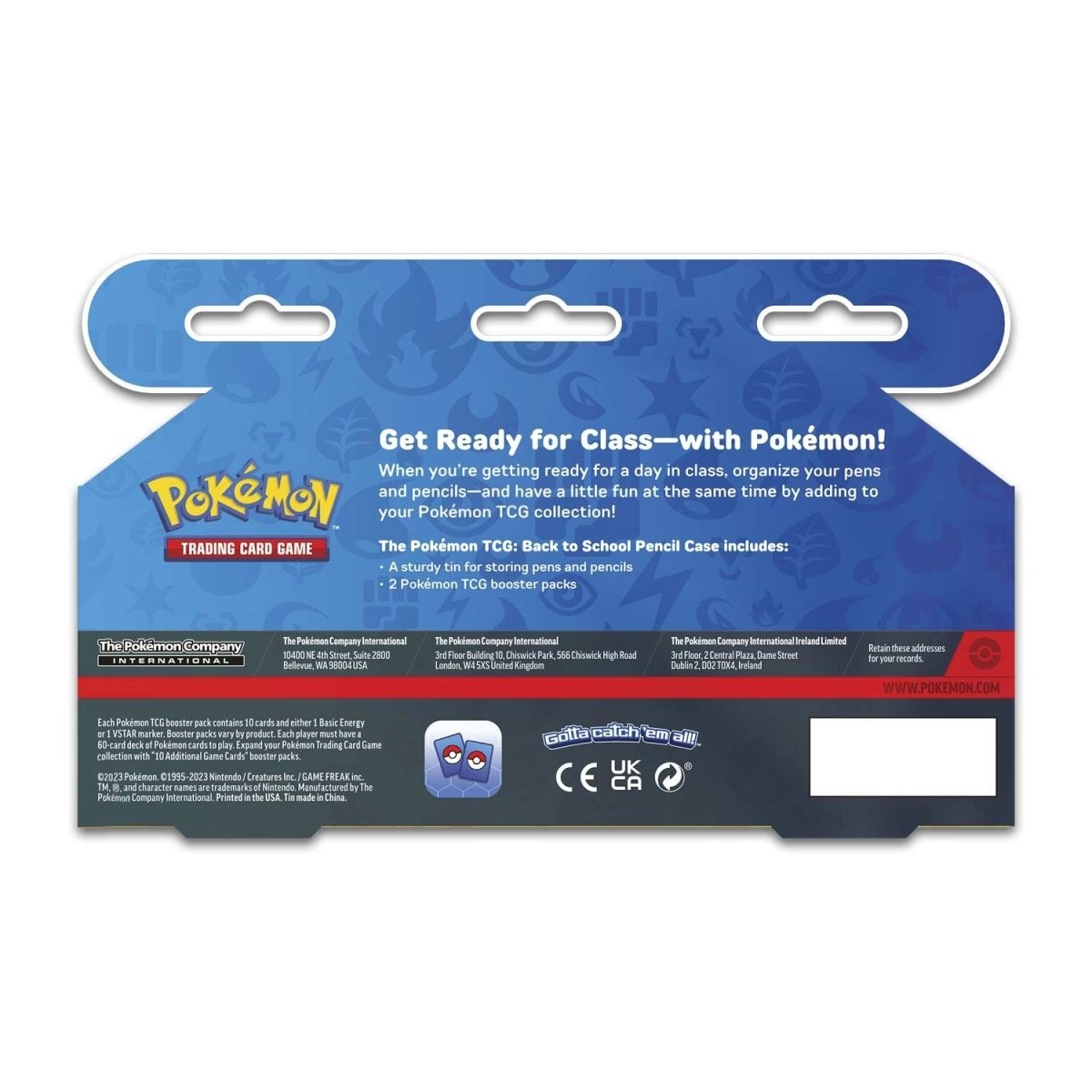 Pokémon: Estuche De Lápices Con 2 Sobres