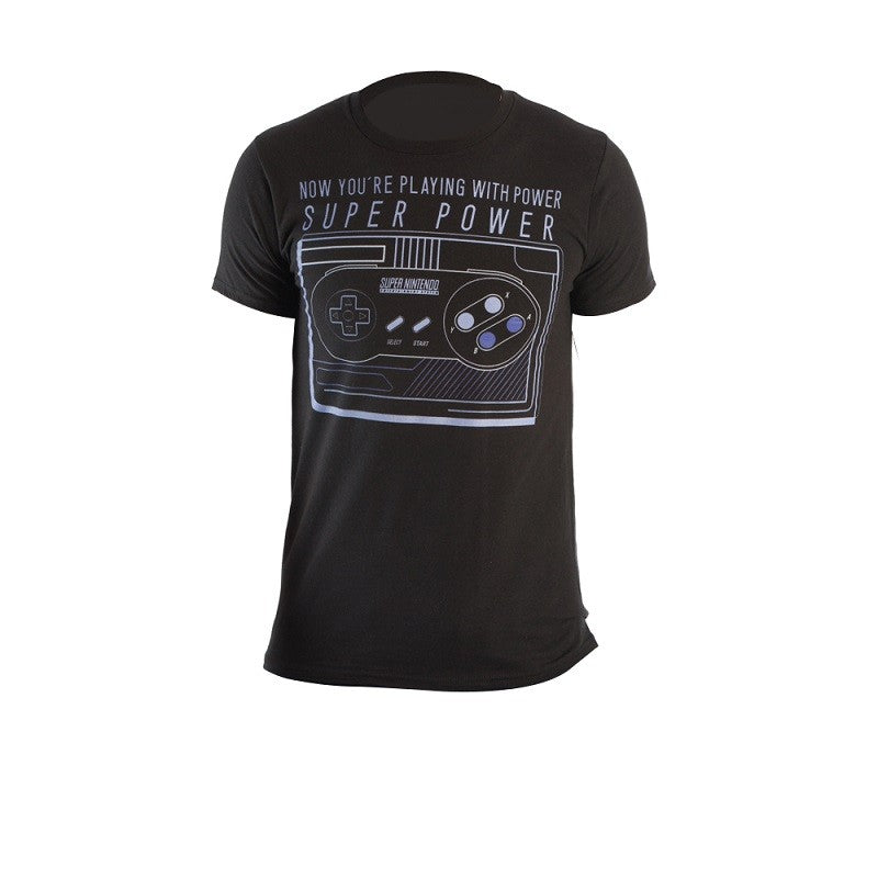 Camiseta Super Nintendo Control Power - S