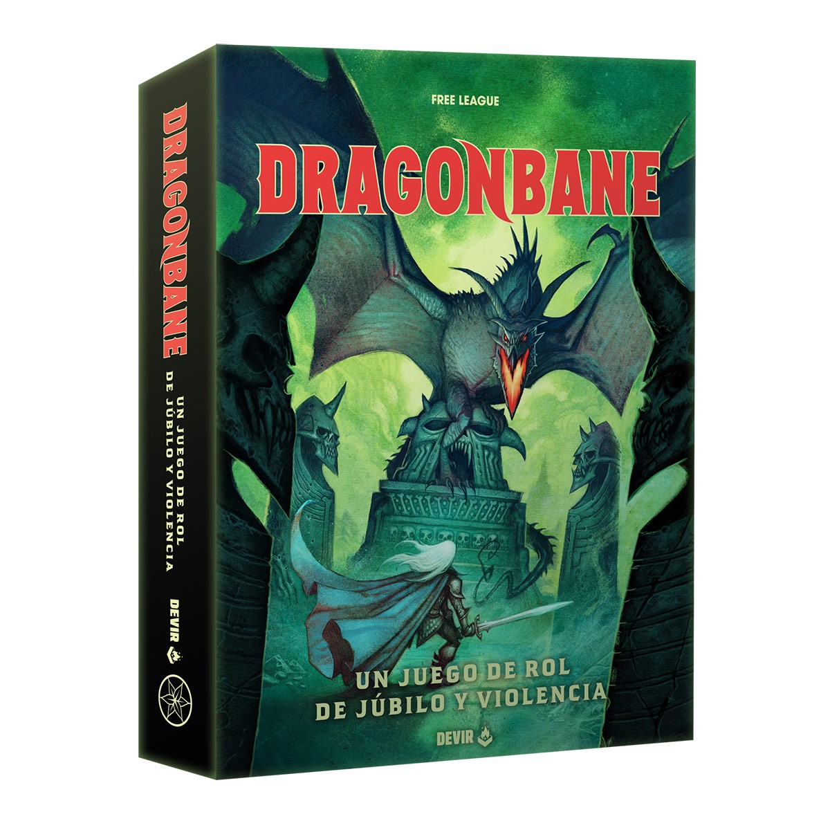 Caja De Inicio Dragonbane - Un Juego De Rol De Júbilo Y Violencia