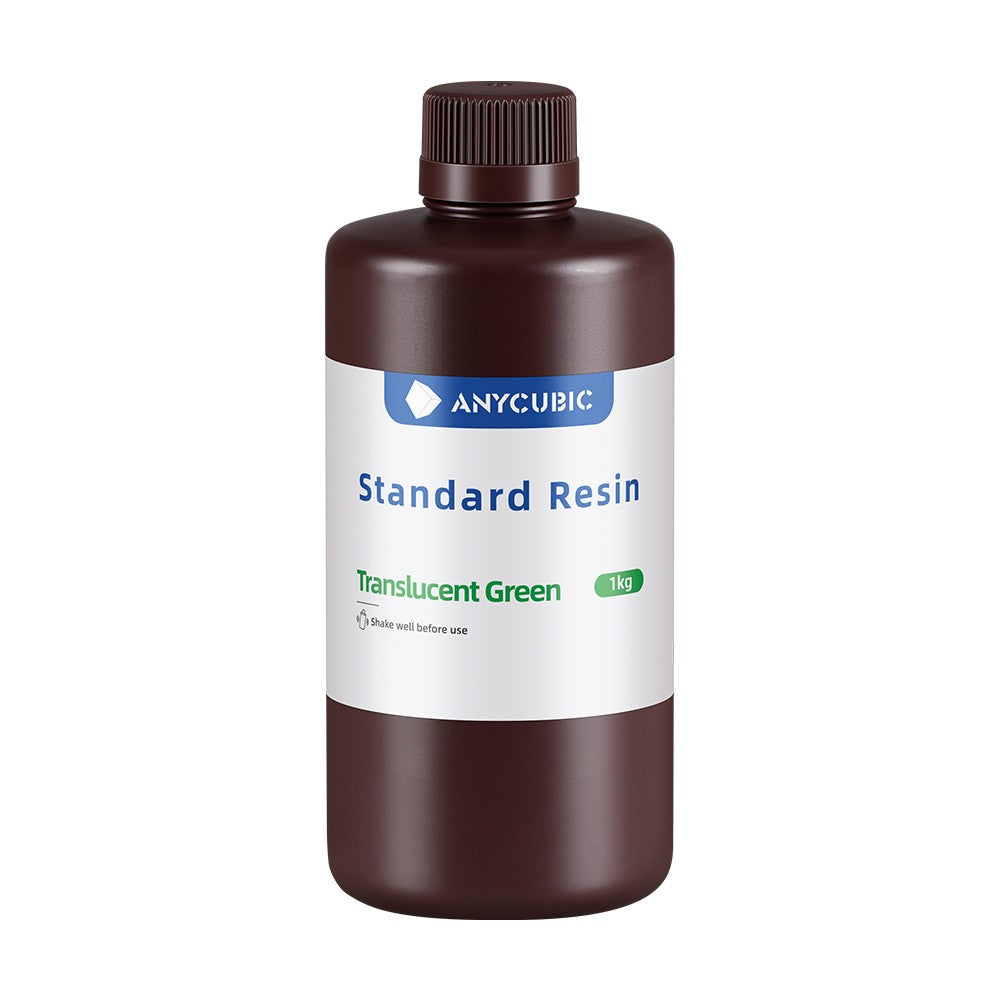 Resina Standard Anycubic 1Kg Verde Translúcido
