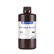 Resina Anycubic Water Wash Lavable En Agua 2.0 1Kg Negro