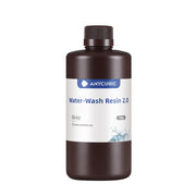 Resina Anycubic Water Wash Lavable En Agua 2.0 1Kg Gris