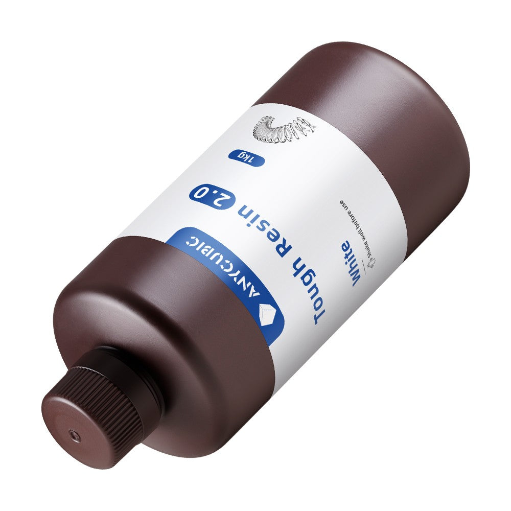 Resina Anycubic Impresora 3d Tough 2.0 1kg Blanco