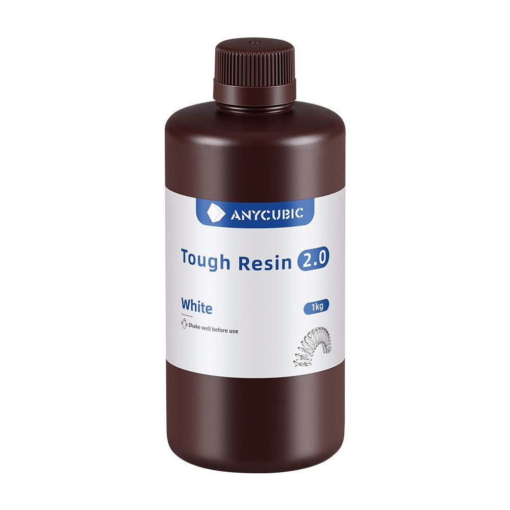 Resina Anycubic Impresora 3d Tough 2.0 1kg Blanco