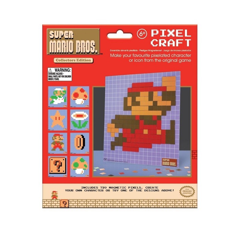Paladone Super Mario Bros. Pixel Craft - Imanes