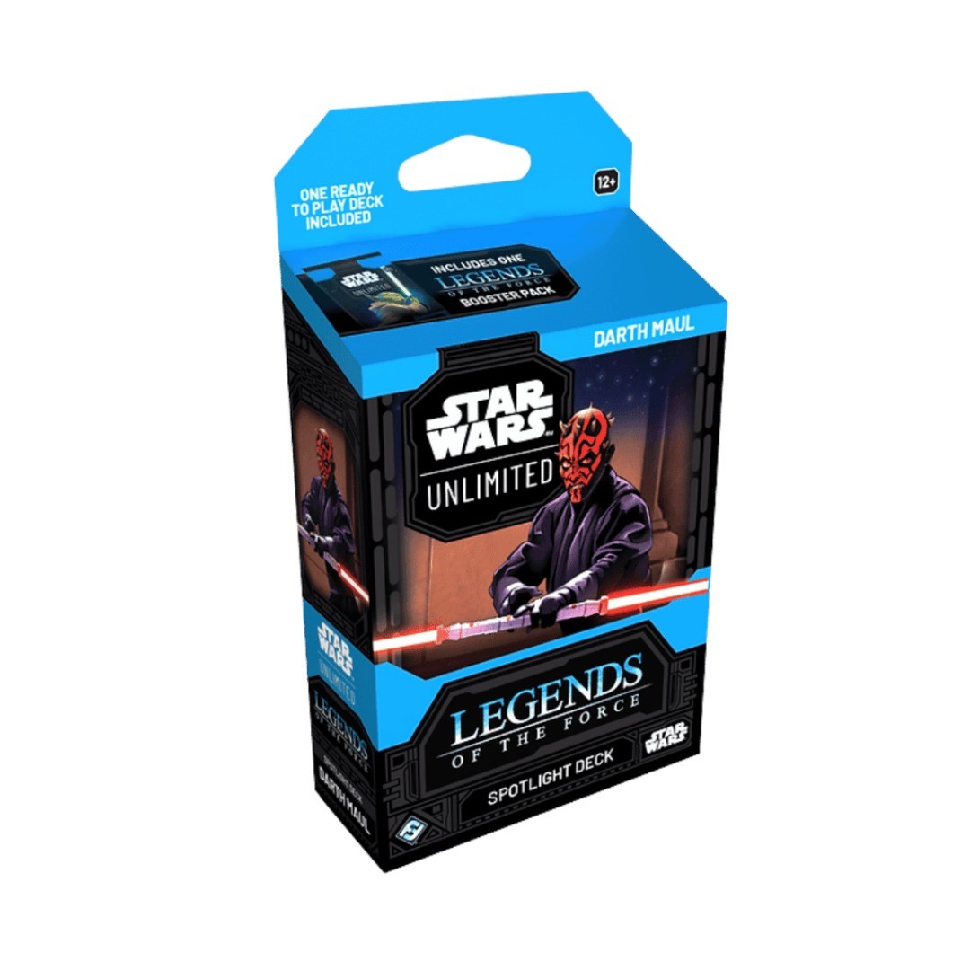 StarWars™ Unlimited: Legends Of The Force - Darth Maul - Mazo de Inicio - Ing