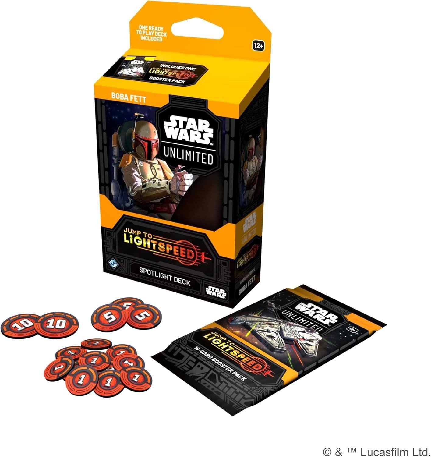 StarWars™ Unlimited: Salto A La Velocidad De La Luz - Boba Fett - Mazo de Inicio - Esp