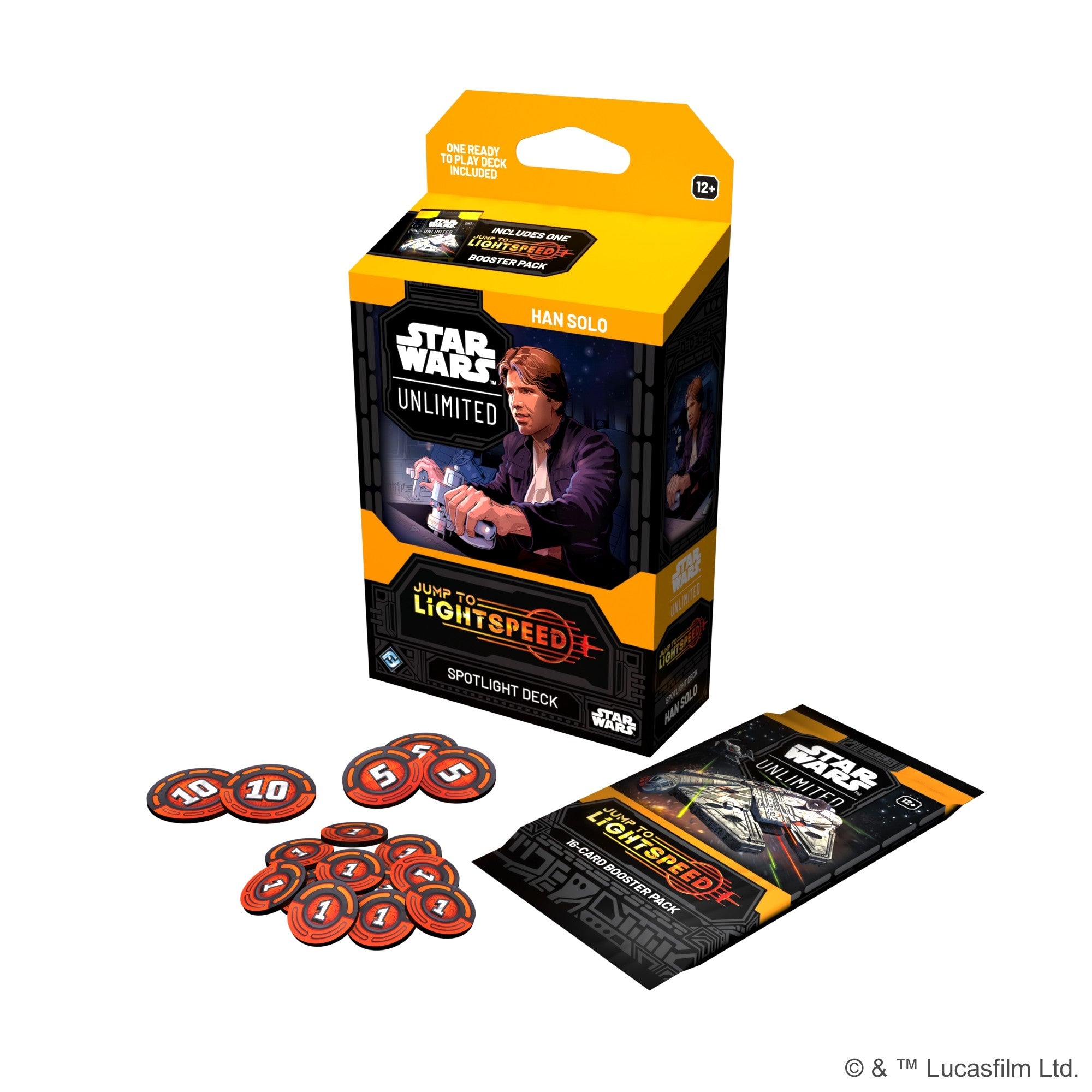 StarWars™ Unlimited: Salto A La Velocidad De La Luz - Han Solo - Mazo de Inicio - Esp