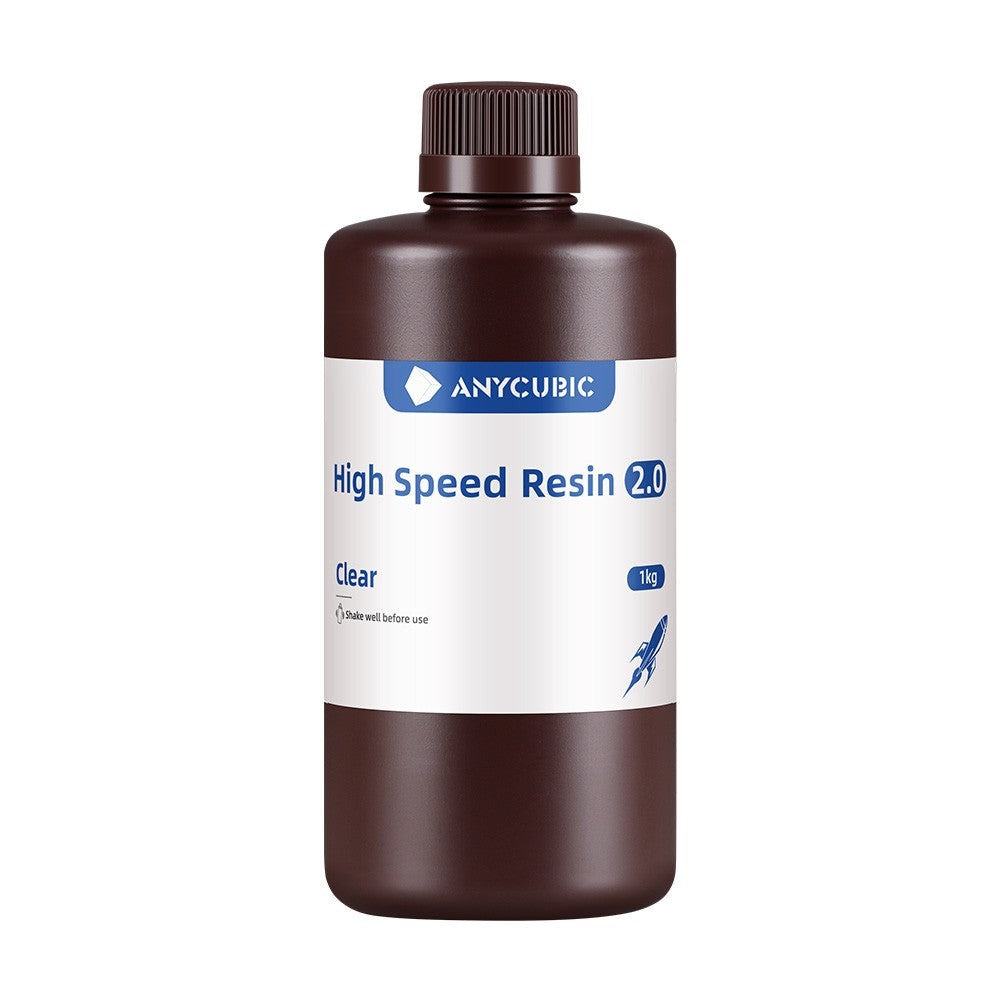 Resina Anycubic Para Impresora 3d High Speed 2.0 1kg Transparente