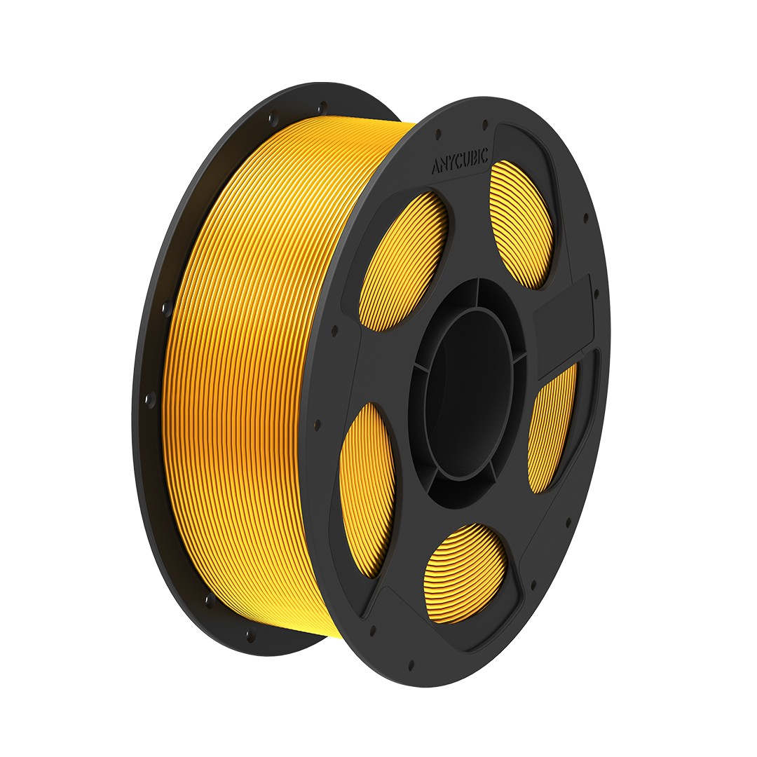 Filamento Anycubic PLA Silk Impresion 3d 1.75mm Dorado