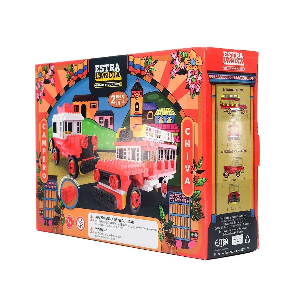 Estralandia Genio Mecánico Edición Especial Colombia 284 Fichas