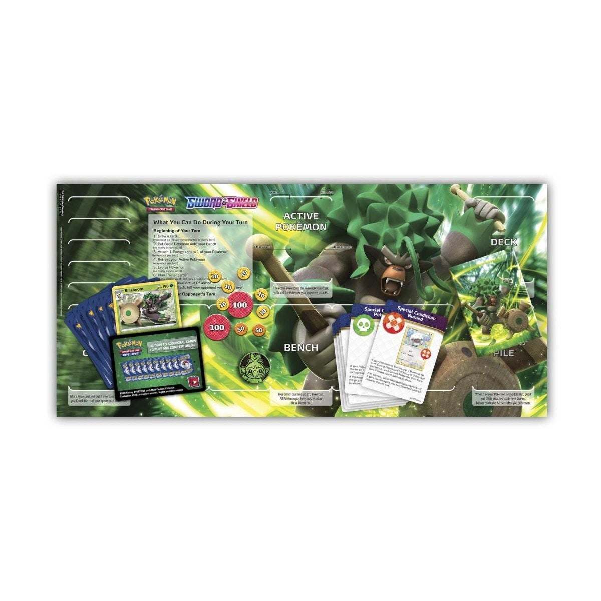Pokémon: Theme Deck Rillaboom - Sword And Shield