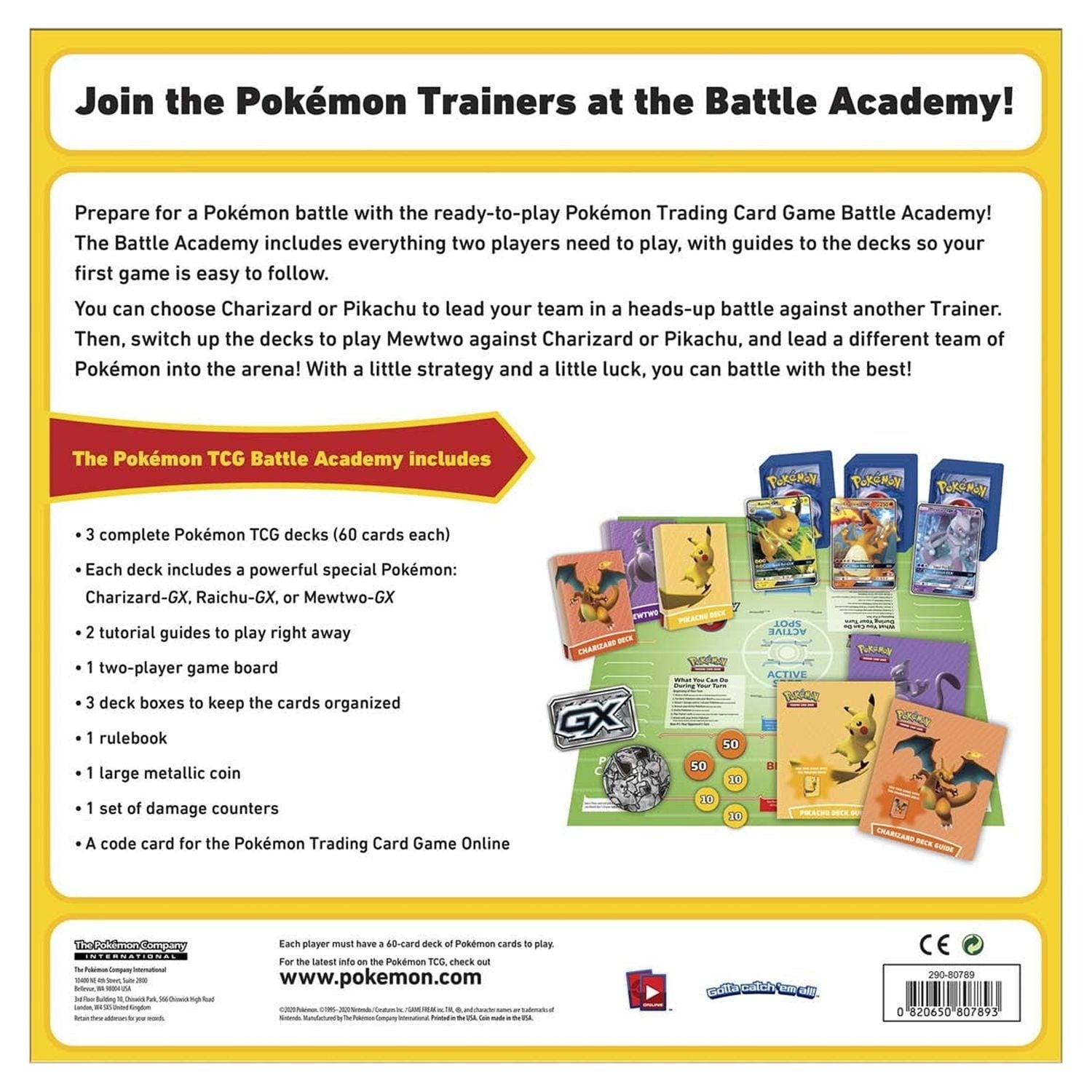Pokémon: Battle Academy - Juego Abierto