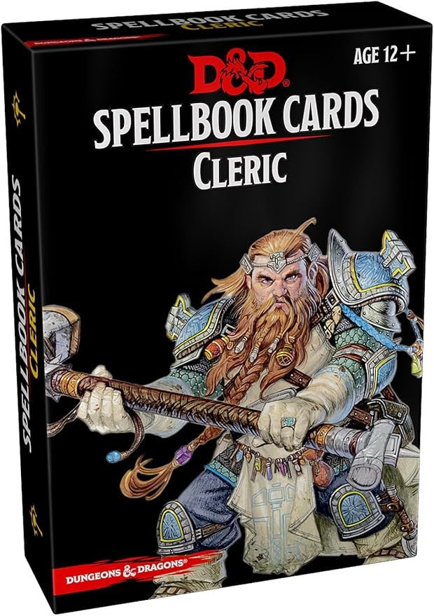 D&D Cleric / Spellbook Cards - ING