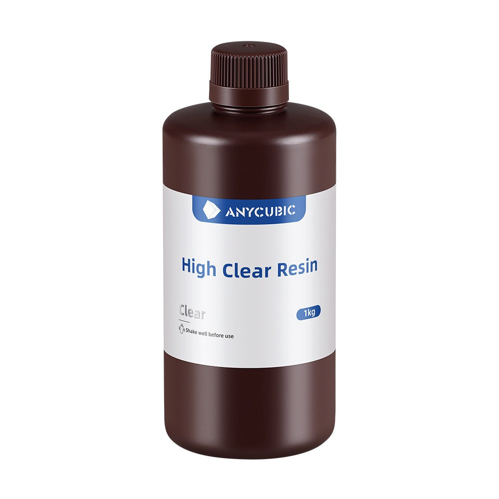 RESINA ANYCUBIC HIGH CLEAR RESIN 1KG TRANSPARENTE