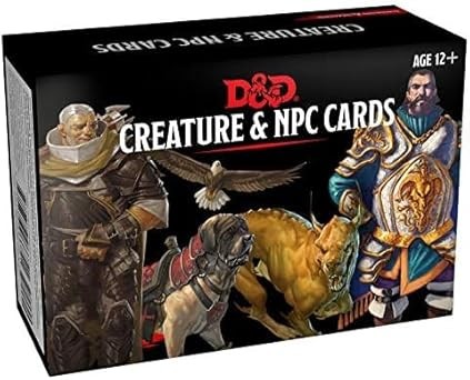 Dungeons & Dragons: Creature & NPC Cards