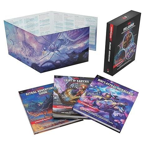 D&D: Spelljammer: Adventures in Space (D&D Campaign Collection - Adventure, Setting, Monster Book, Map and DM Screen)