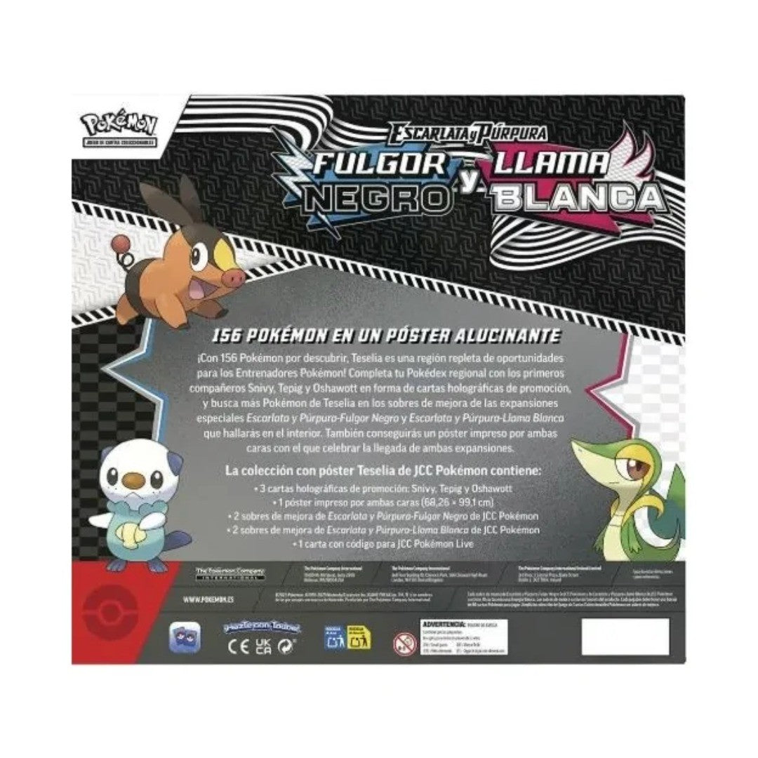 Pokémon: Fulgor Negro y Llama Blanca - Colección Con Póster