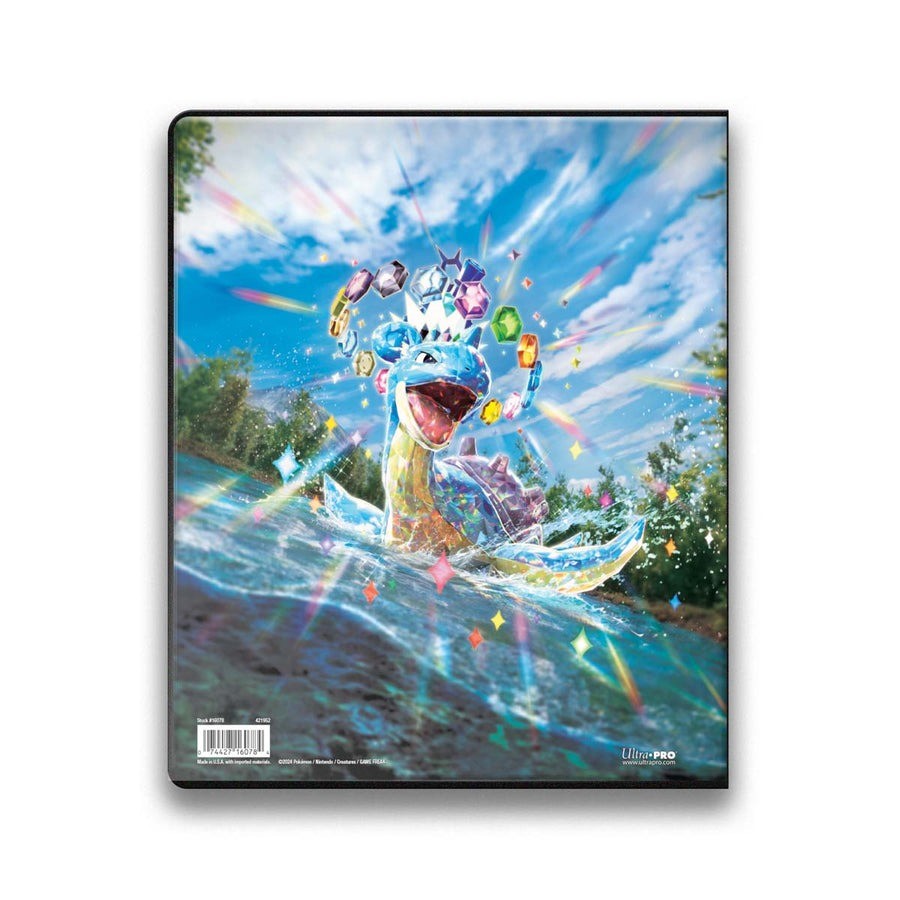 Carpeta Pokémon 9 Bolsillos - Stellar Crown Terapagos - Lapras