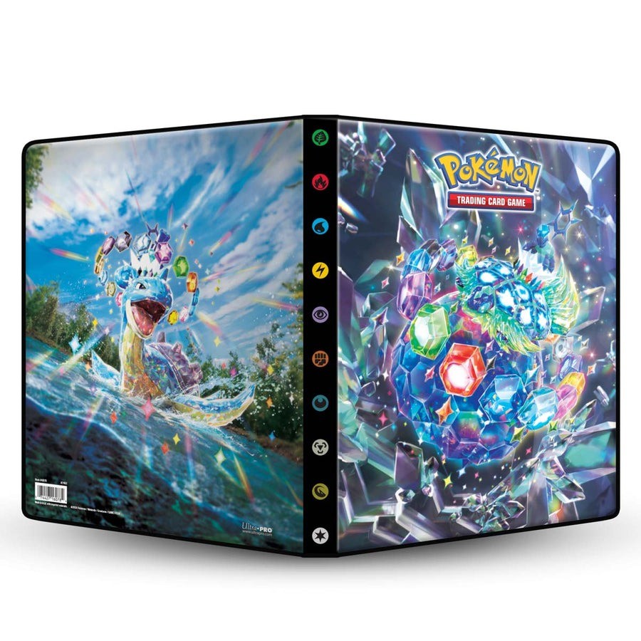 Carpeta Pokémon 9 Bolsillos - Stellar Crown Terapagos - Lapras