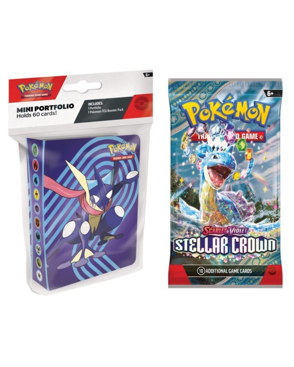 Pokémon: Mini Portafolio Escarlata Y Púrpura - Corona Astral
